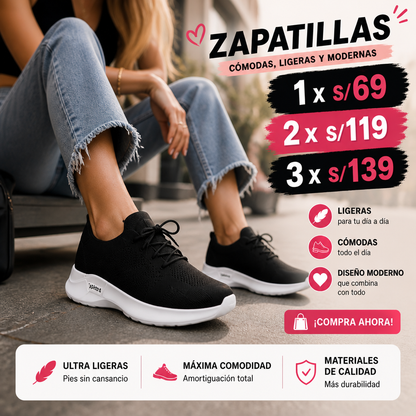 ZAPATILLAS MUJER CONFORT STYLE