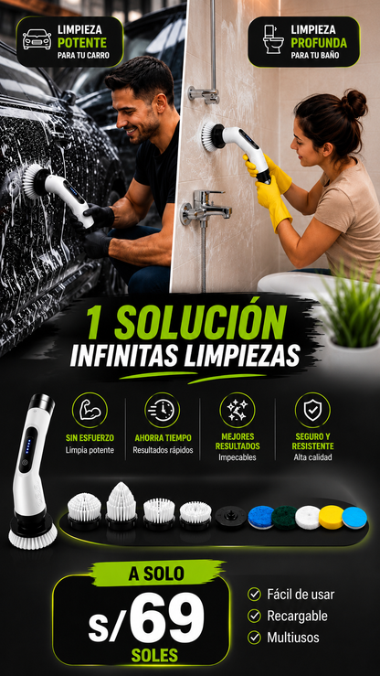 CEPILLO PORTATIL MULTIFUNCIONAL 9 EN 1